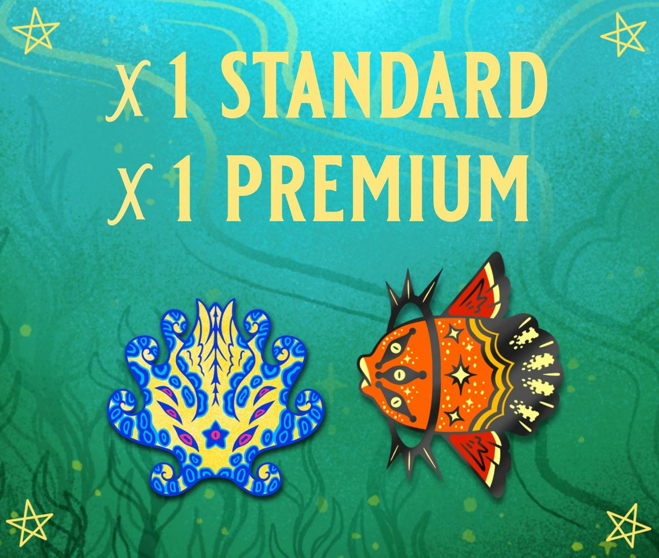 x1 Standard / x1 Premium Pin