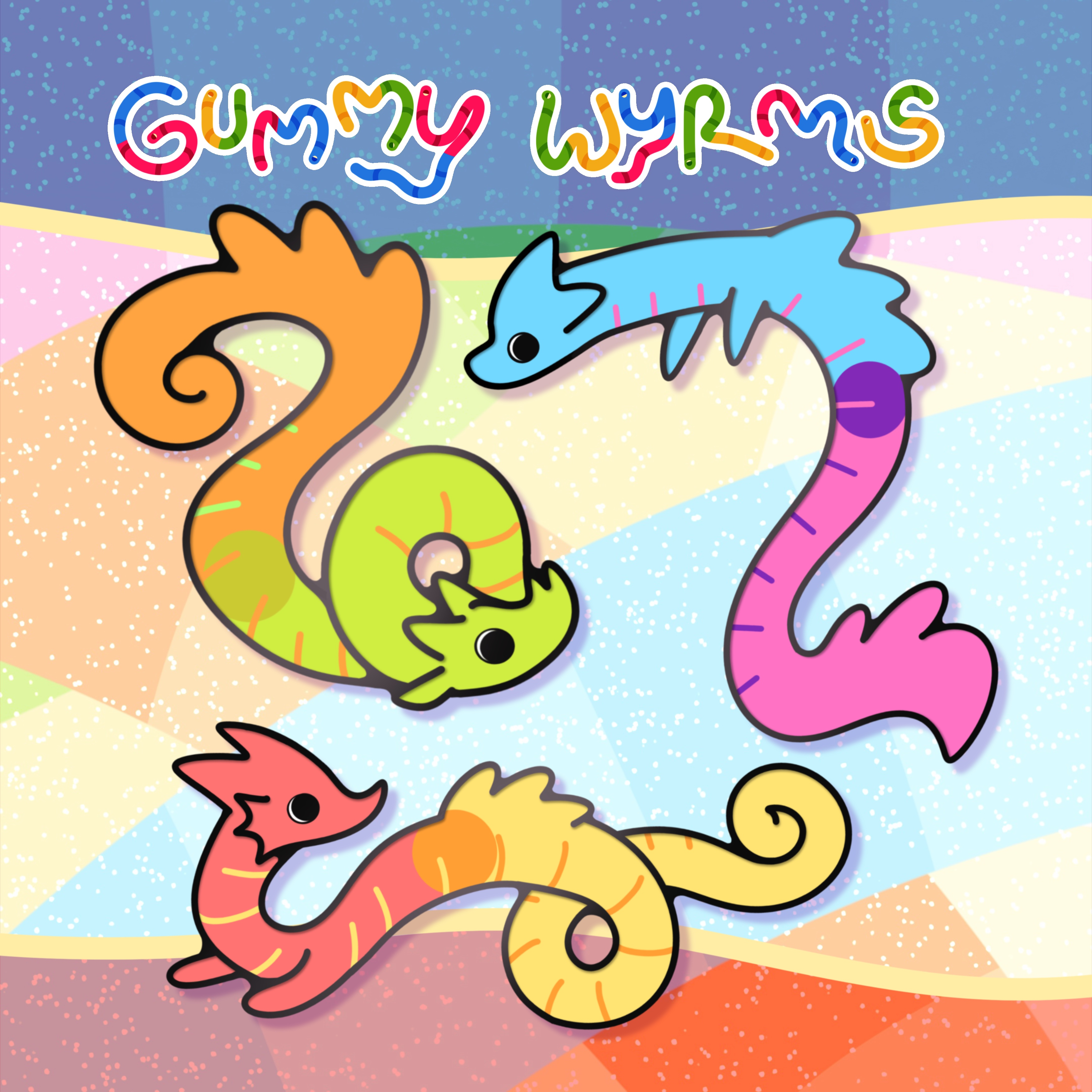 Gummy Wyrms Mystery Enamel Pin
