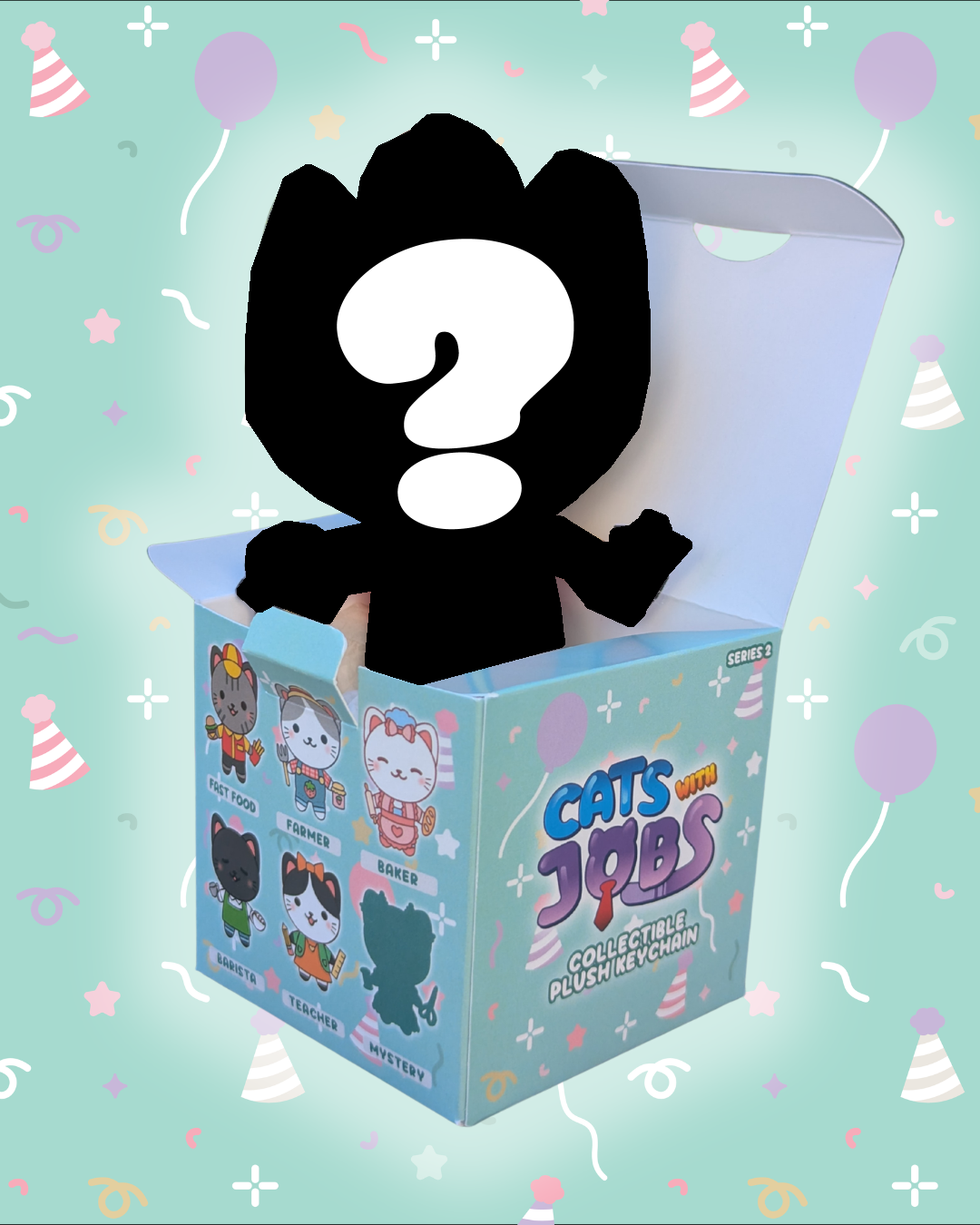 EARLY BIRD - 1 Cats With Jobs Series 2 Blind Box - Mystery!