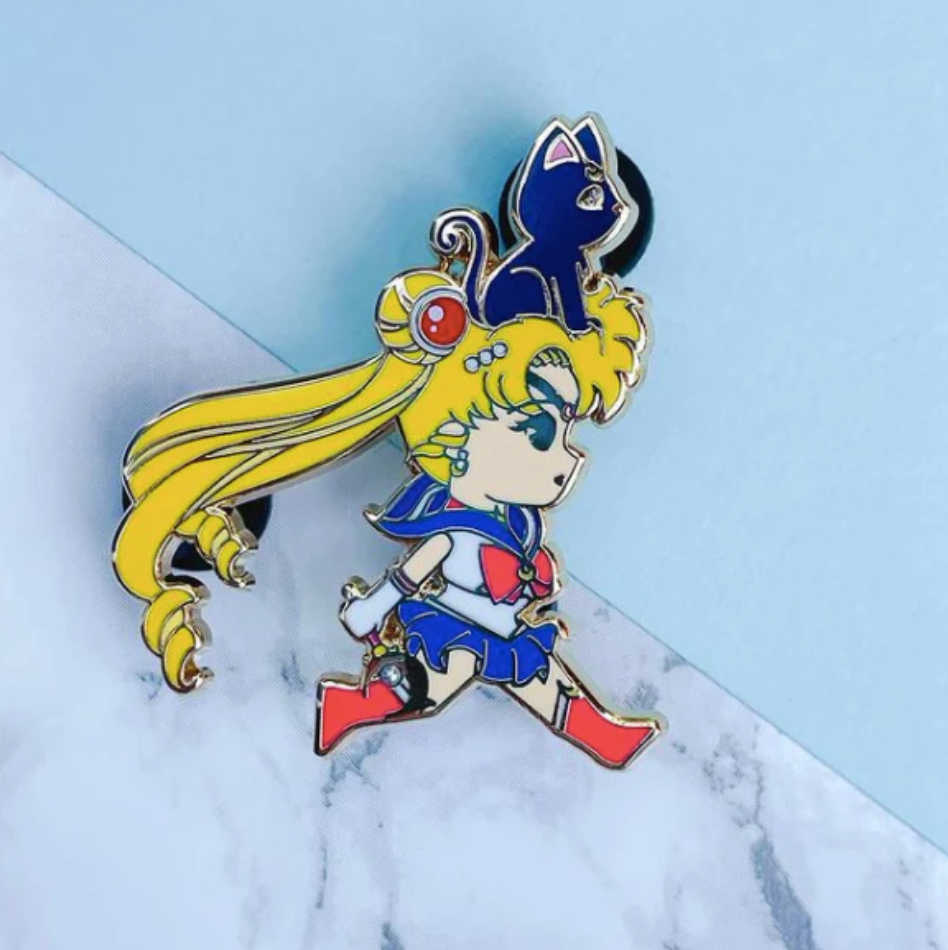 Runaway Moon Pin