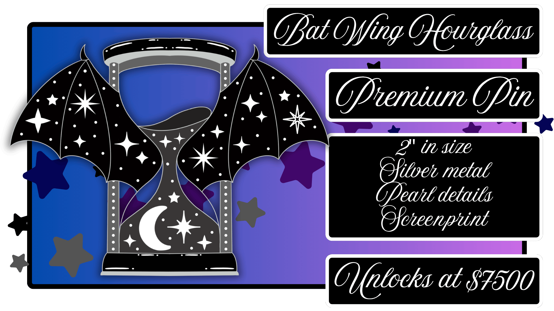 Bat Wing Hourglass