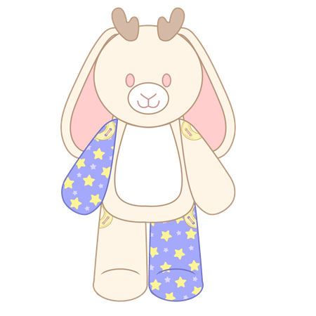 Lune the Night Sky Jackalope