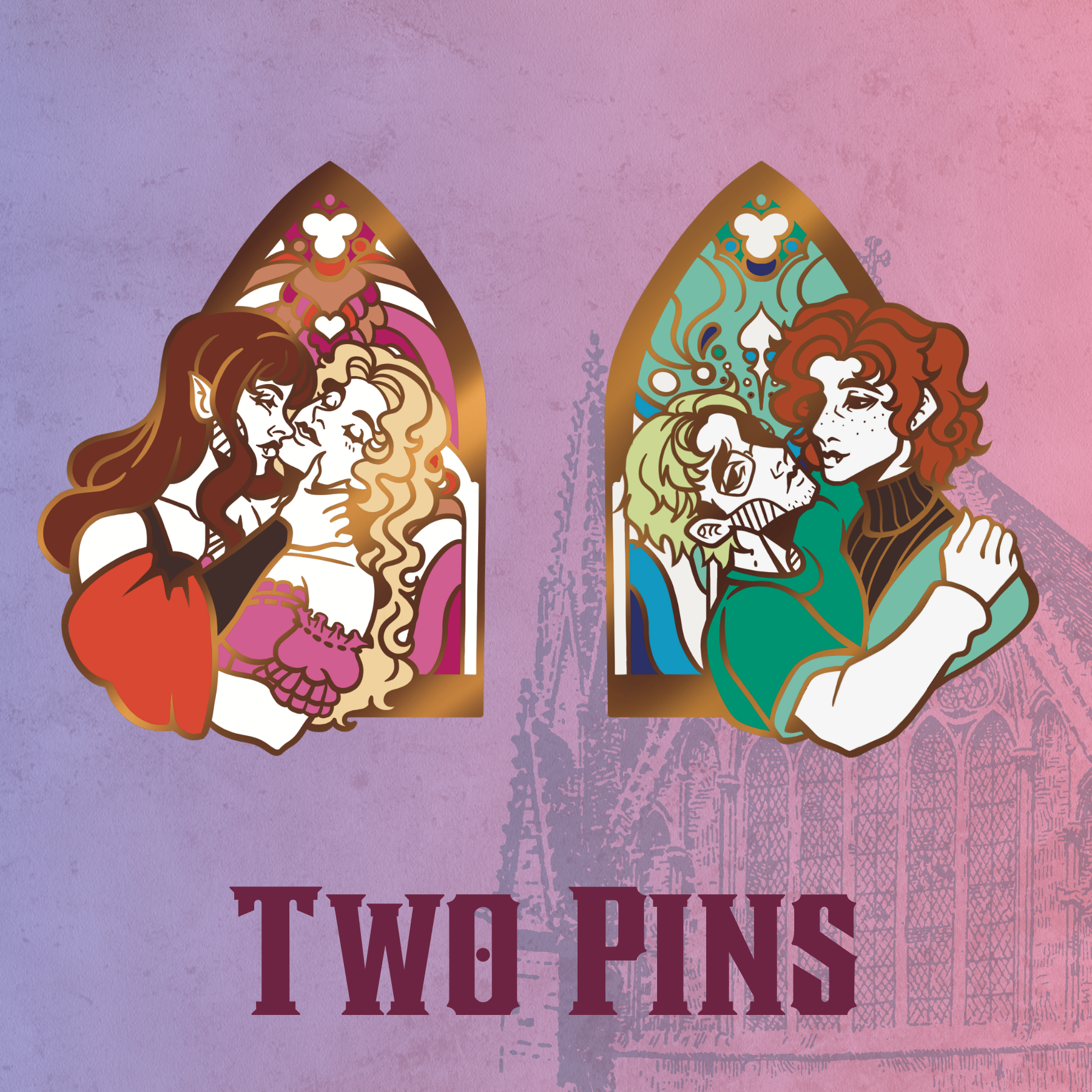 Two Pins