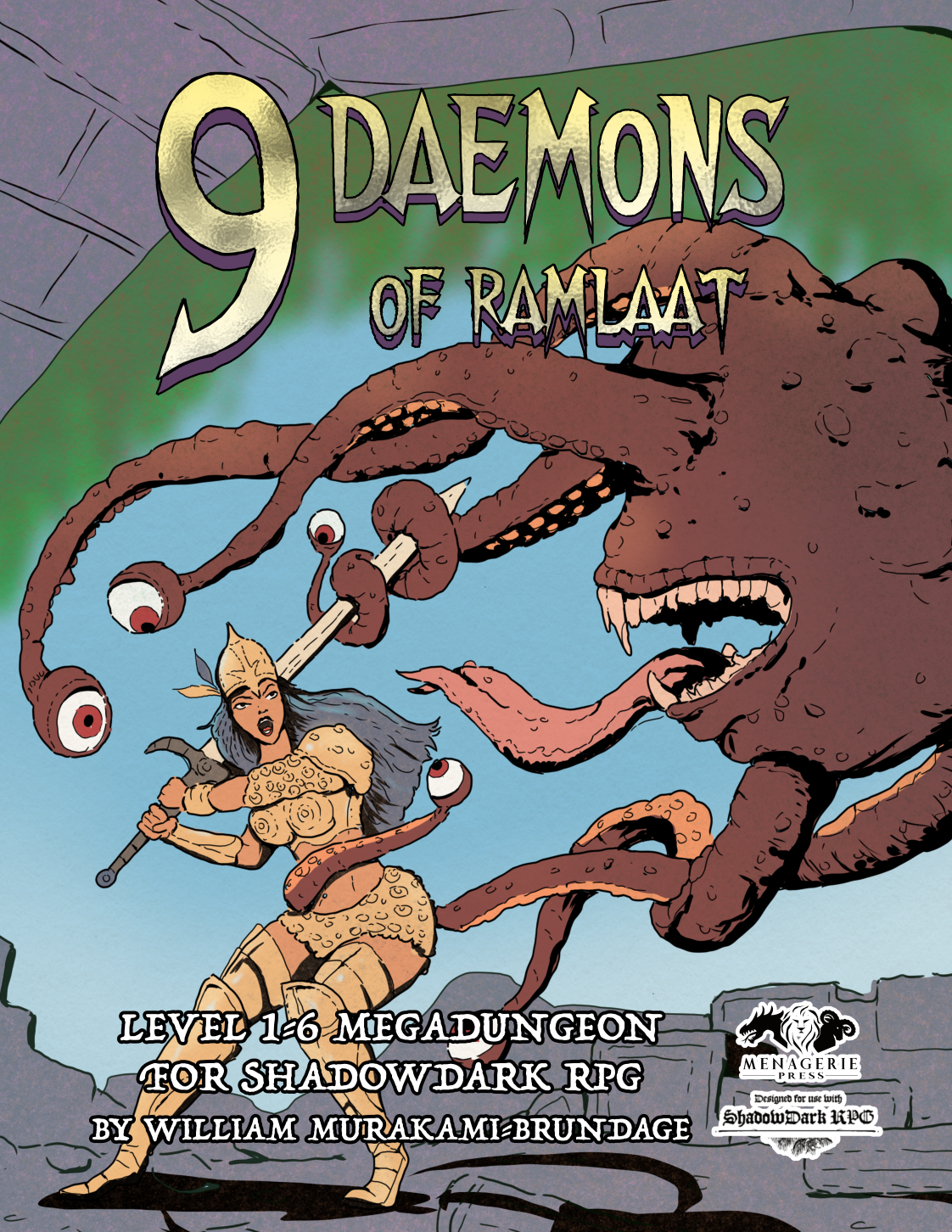 9 Daemons of Ramlaat PDF + Offset Paperback Book (USA Only)
