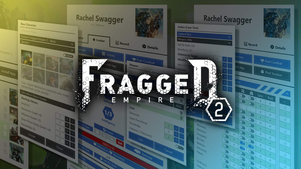 Fragged Nexus update on Fragged Nexus - A companion app for Fragged ...