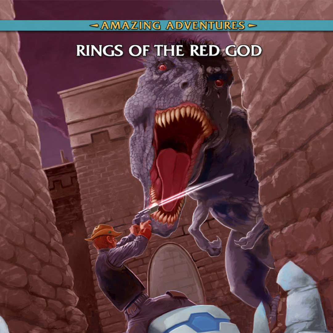 Rings of the Red God - Print