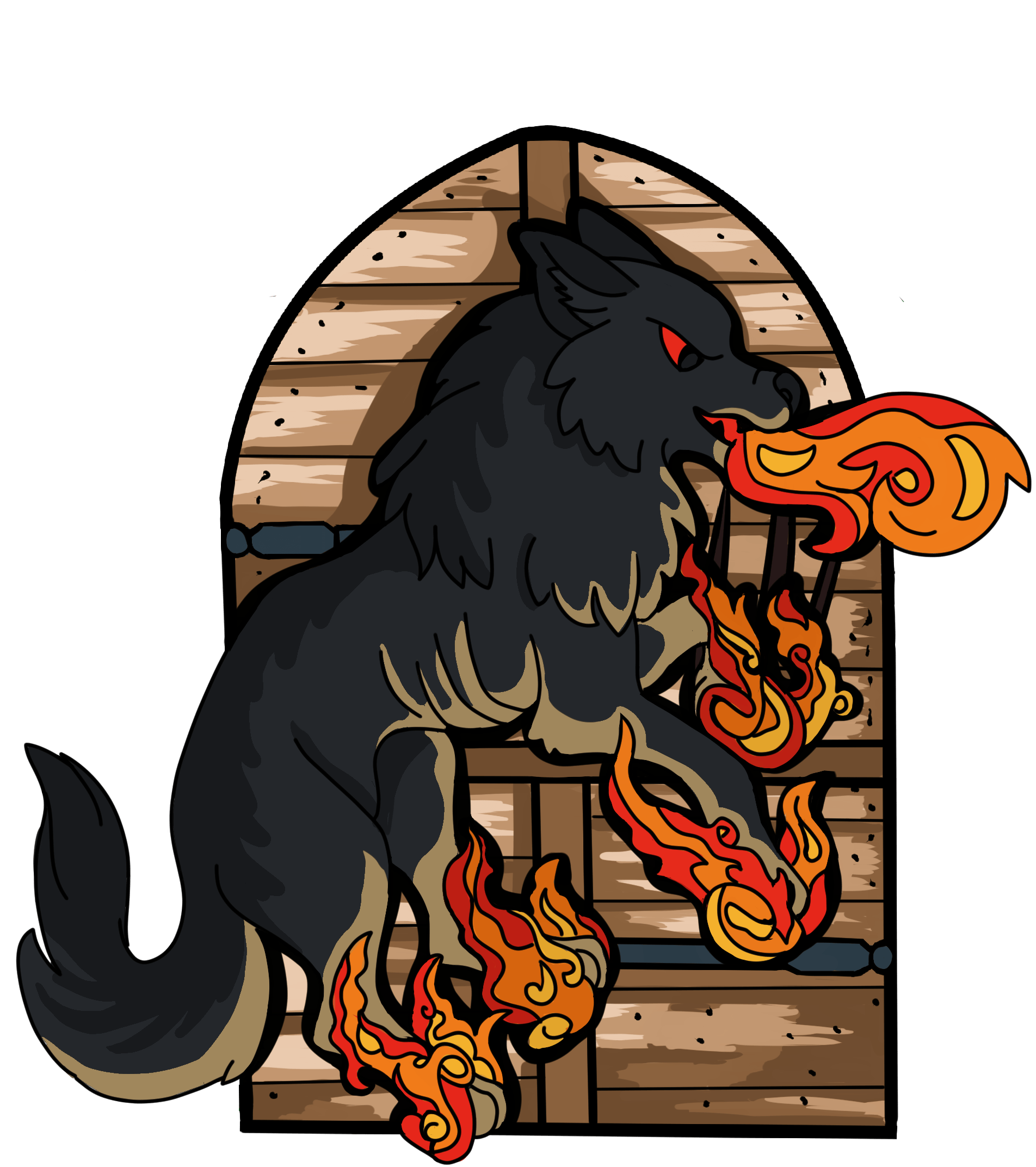 Mythological creatures! Project Update: Which Black Shuck design do you ...