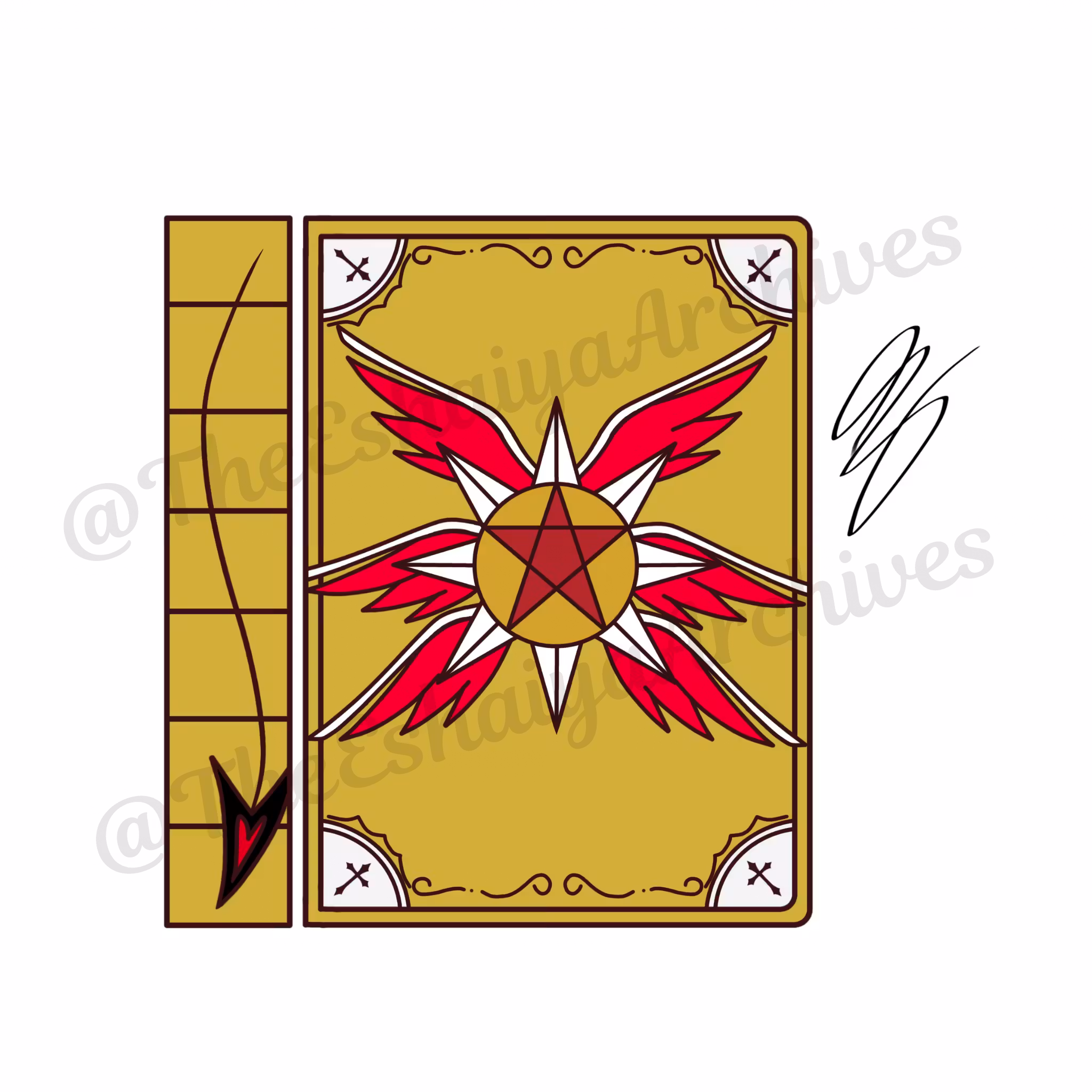 Hazbin Hotel Grimoire Enamel Pin Set with RadioStatic Hands
