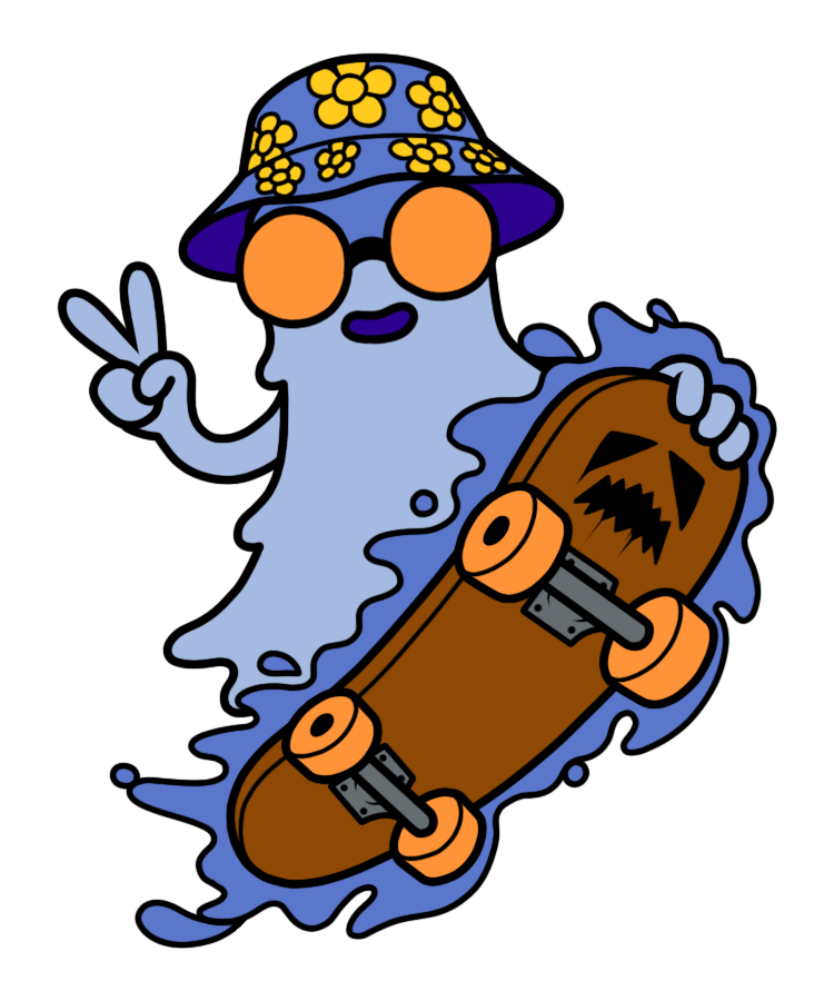 Notebook Knockout - Blue Skater