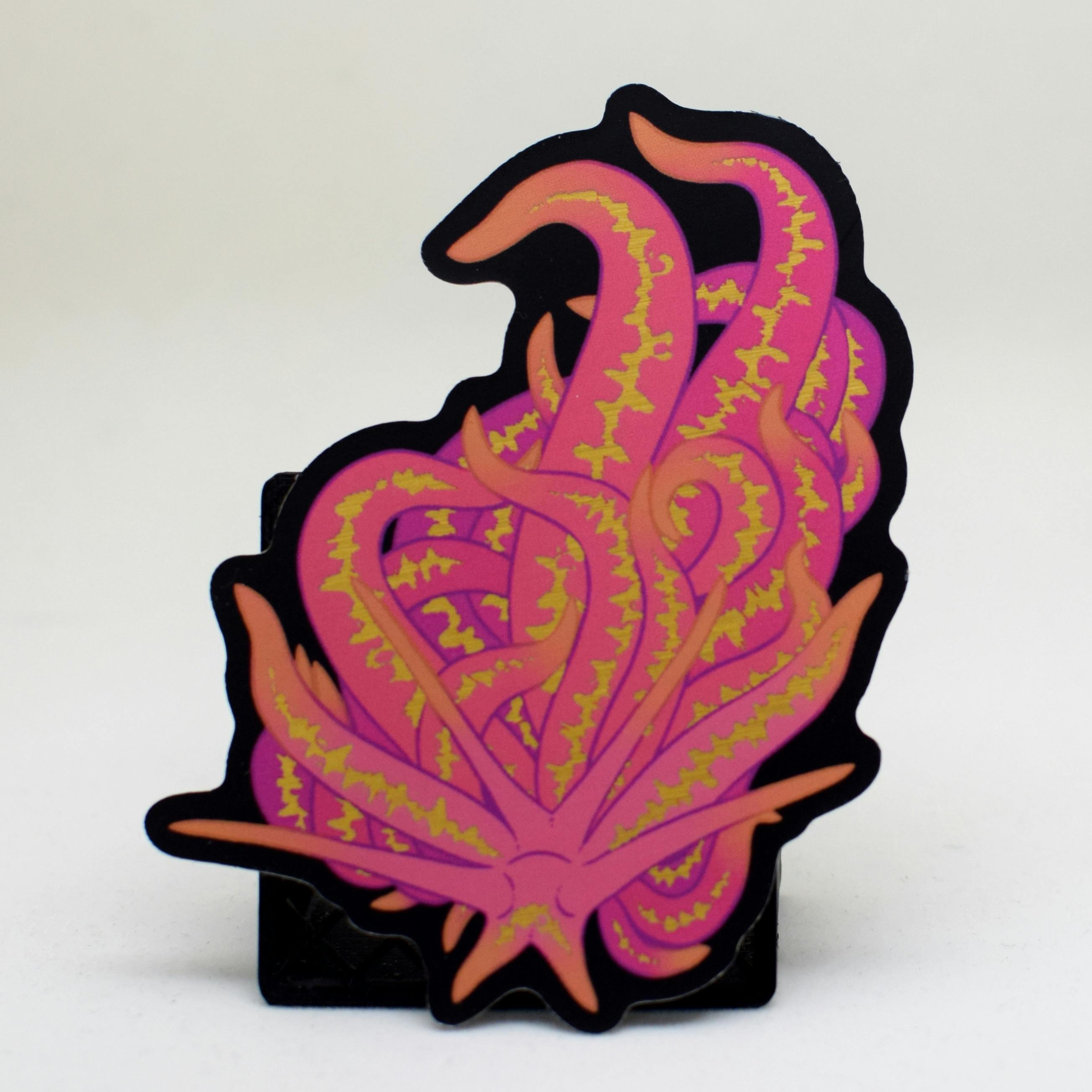 Brushed Gold Poindimiei Sticker	