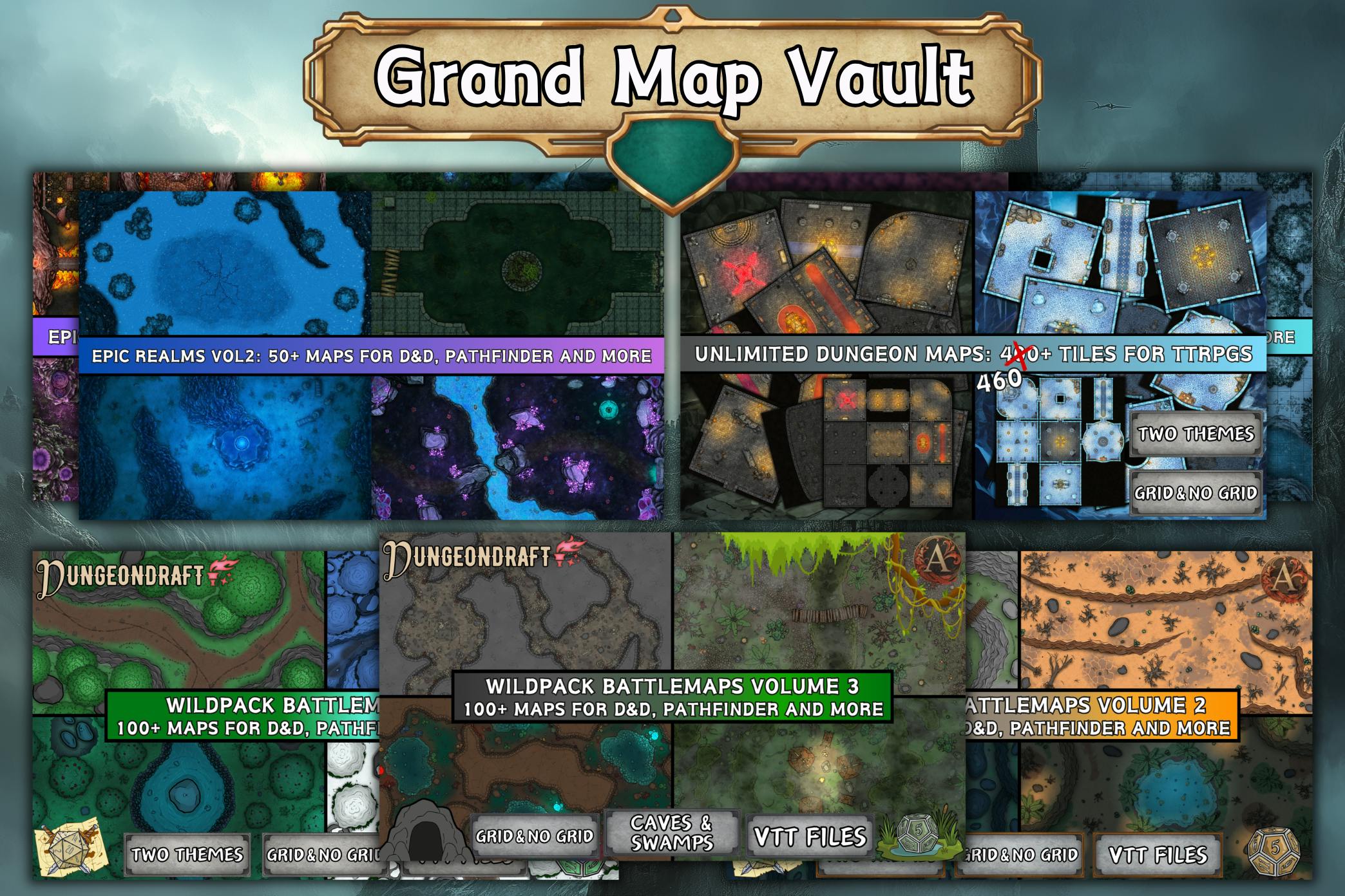Grand Map Vault (All Addons Bundle)