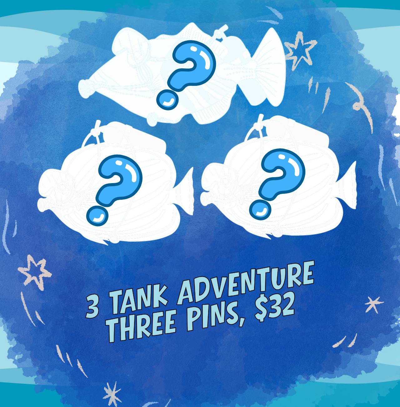 THREE [3] Extra Pins of Your Choice
