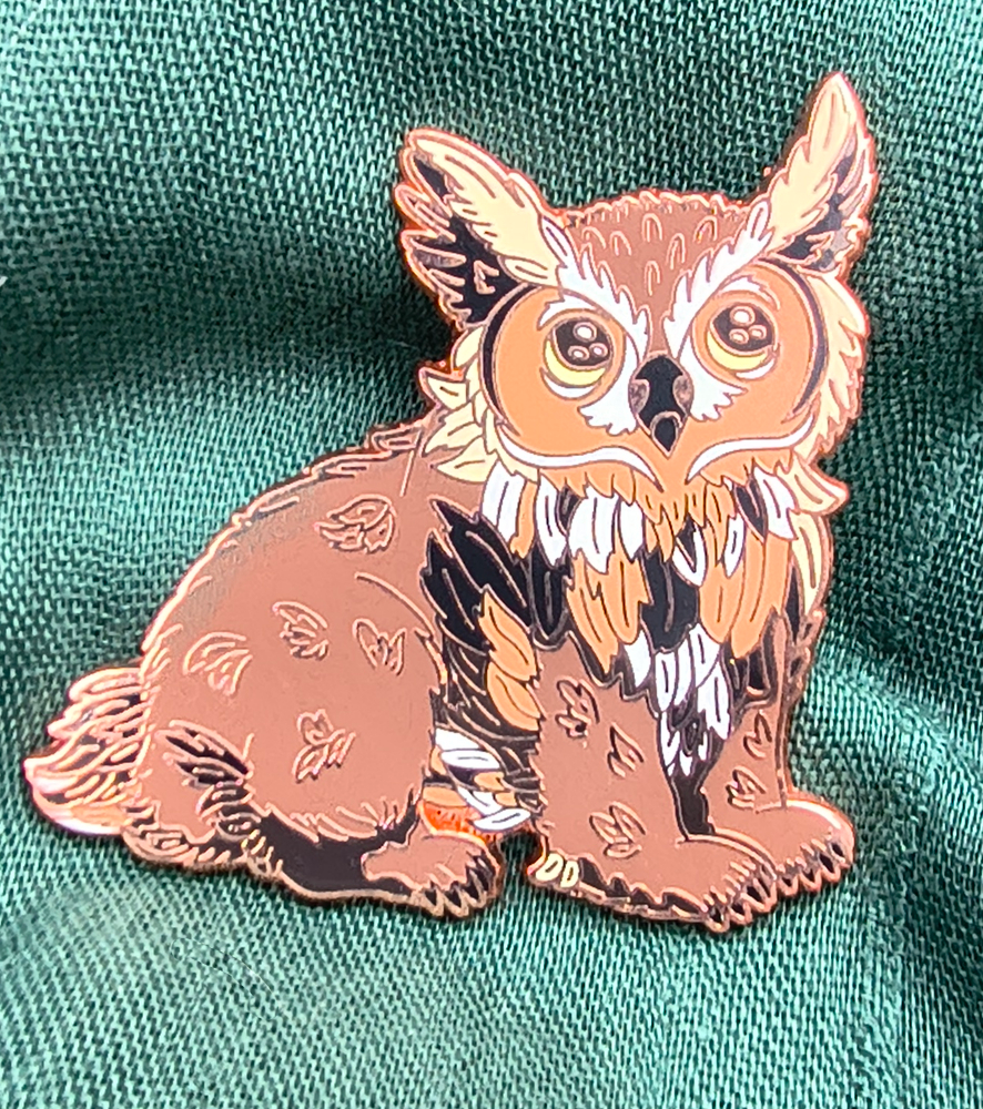 owlbear pin