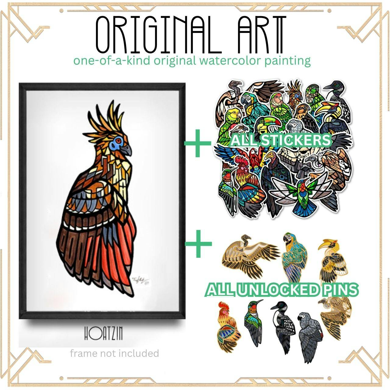 ★ Original Art: Hoatzin ★