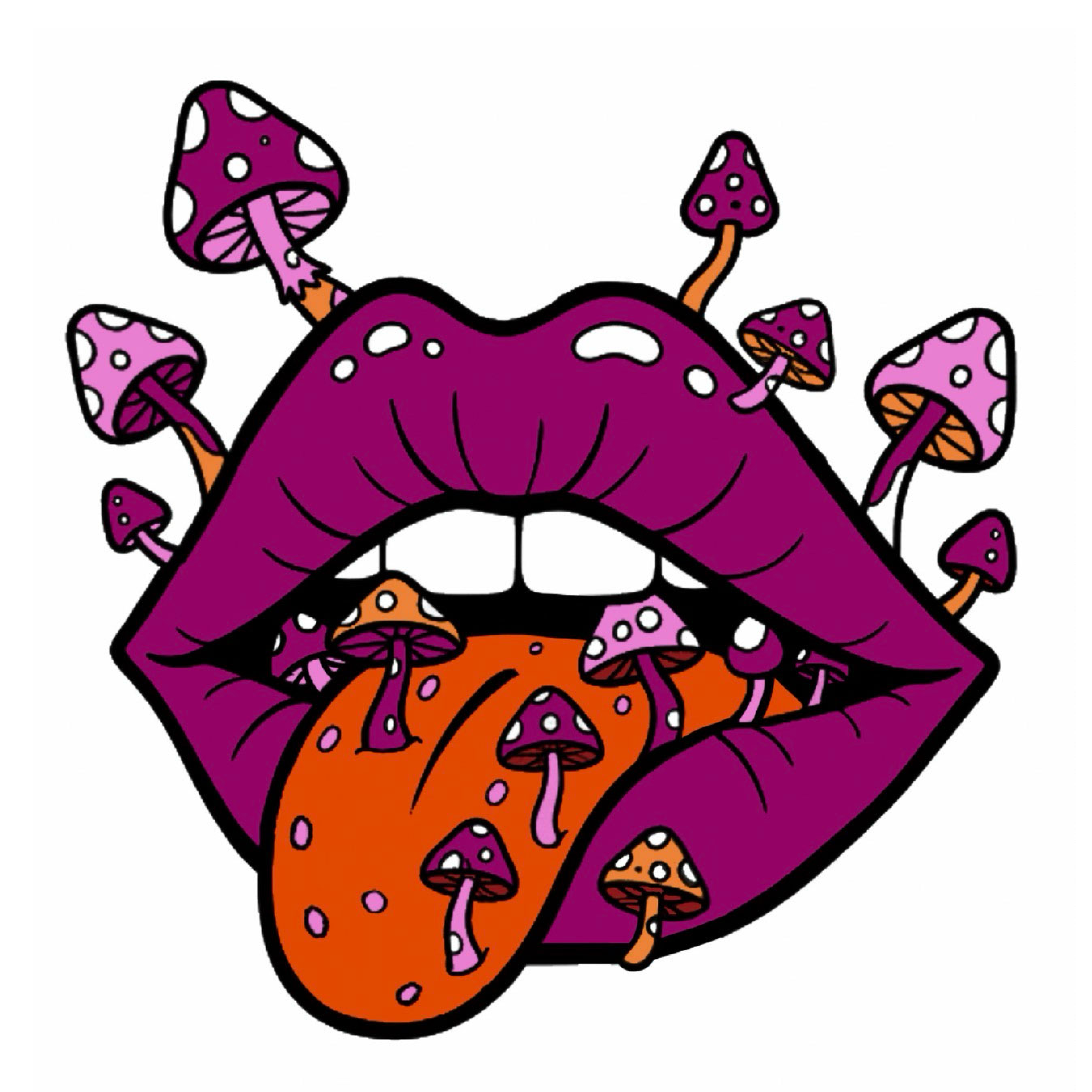 Lesbian magical mushrooms