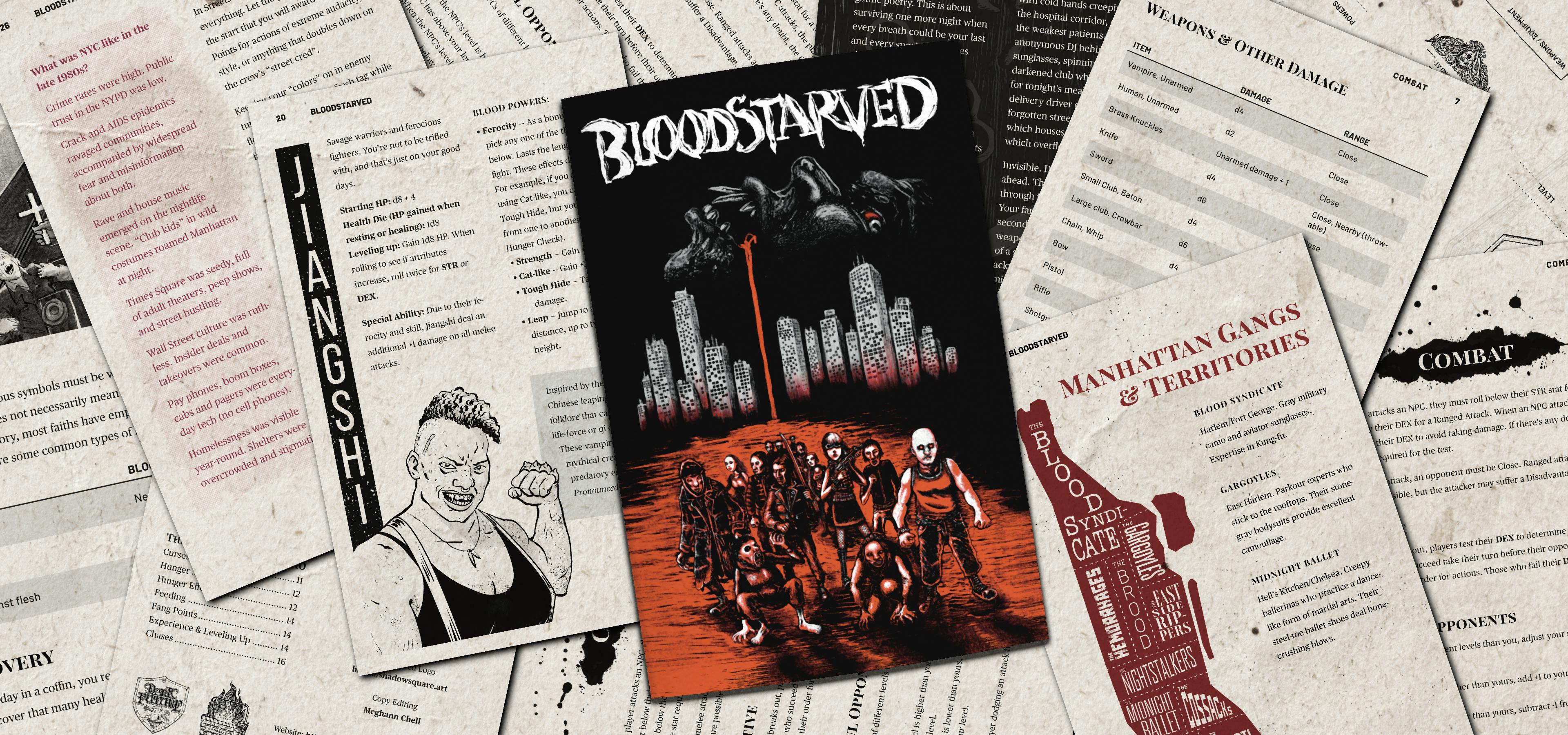 Bloodstarved Layouts