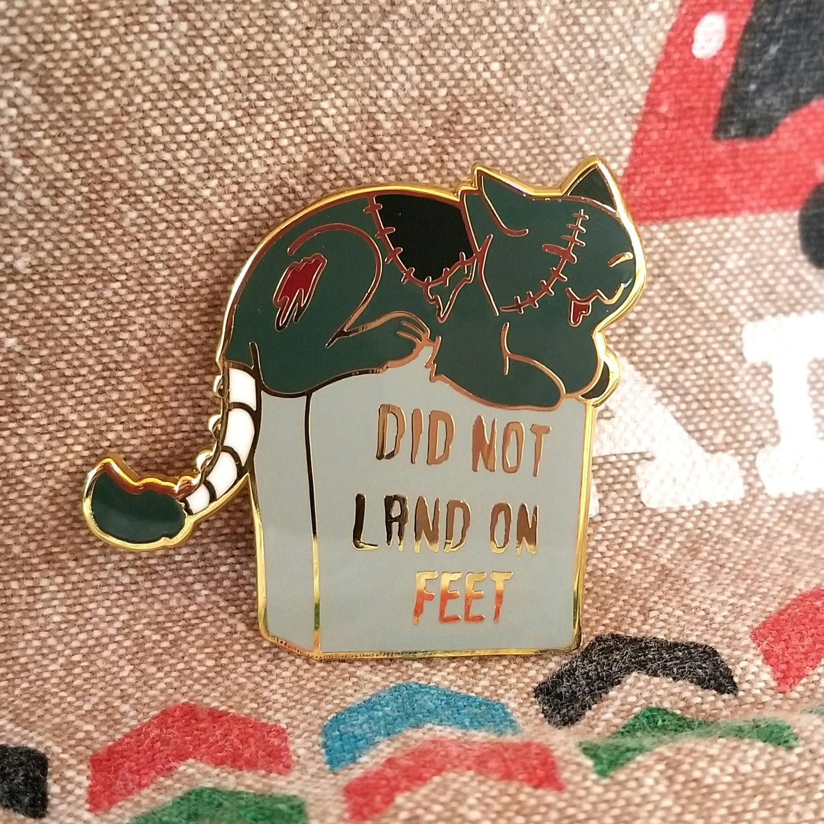 Did Not Land on Feet kitty