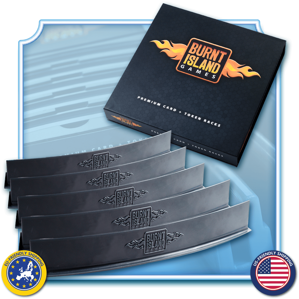 Premium Card and Token Racks (set of 5)