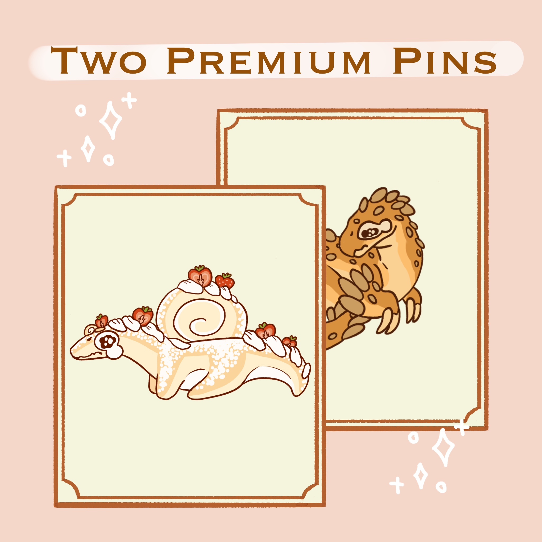 Two Premium Pins