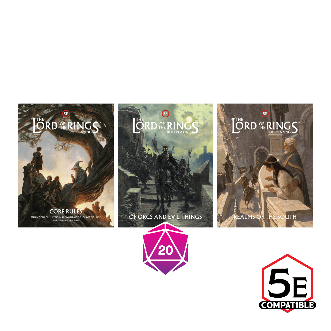 The Lord of the Rings Roleplaying 5E Roll20 Bundle