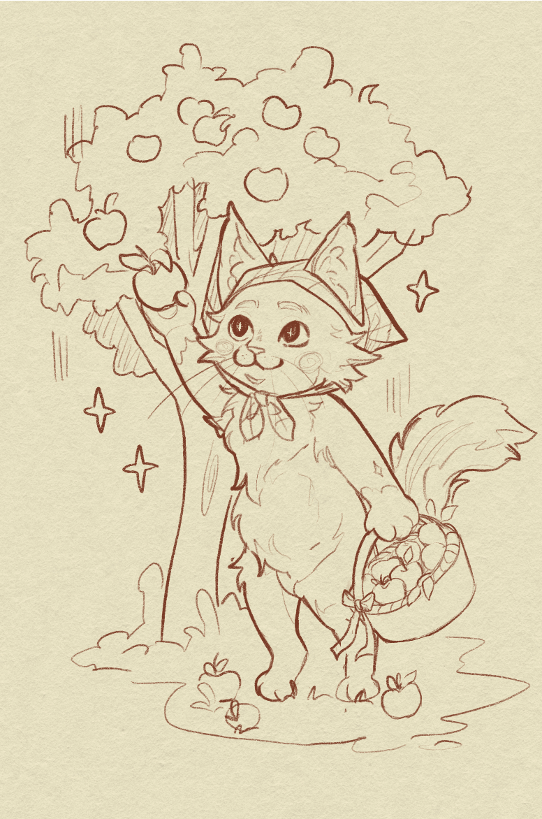 Apple cider sticker