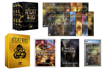 Complete THE AMORY WARS: NO WORLD FOR TOMORROW 20th Anniversary Gold Set