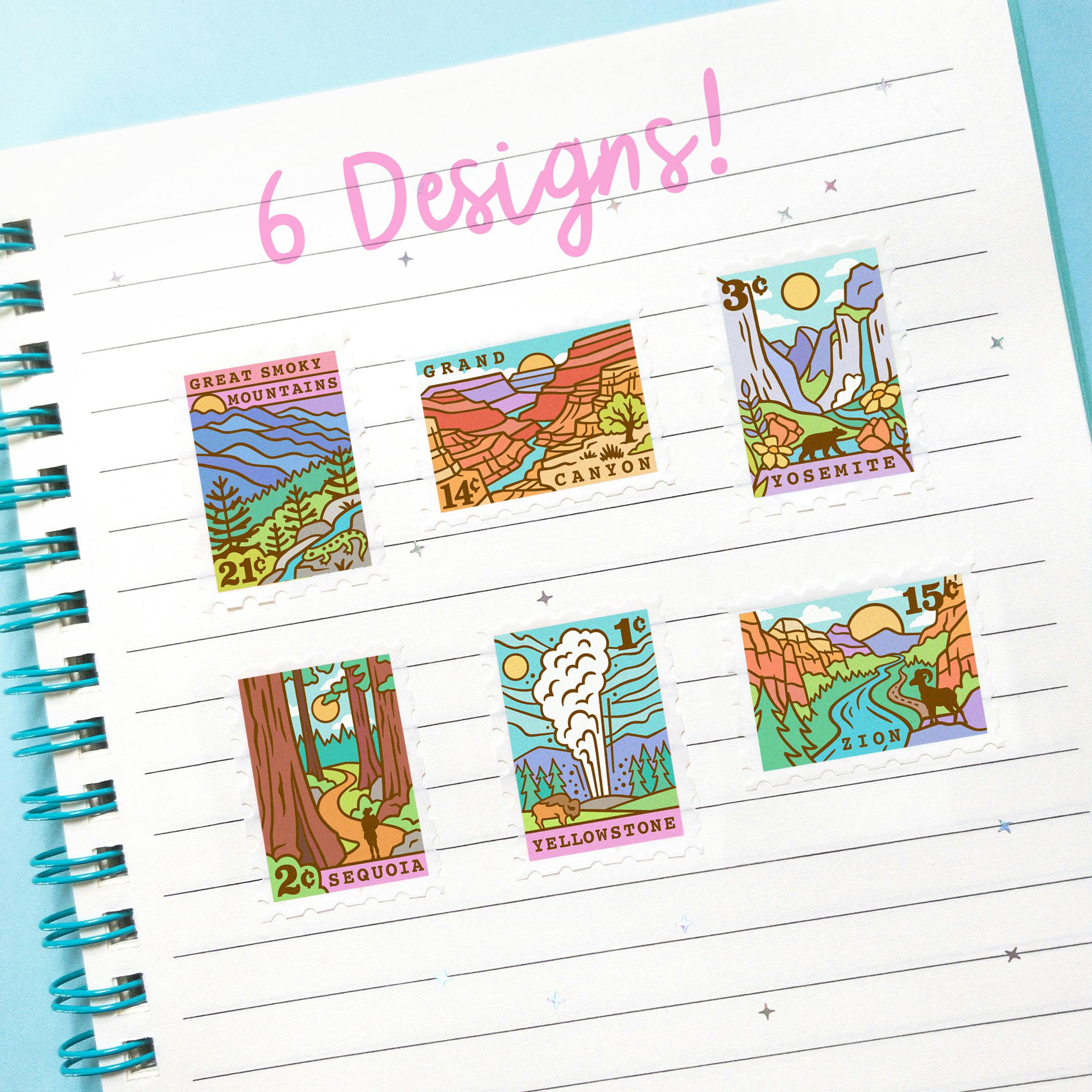 Travel Series Washi Roll - National Parks