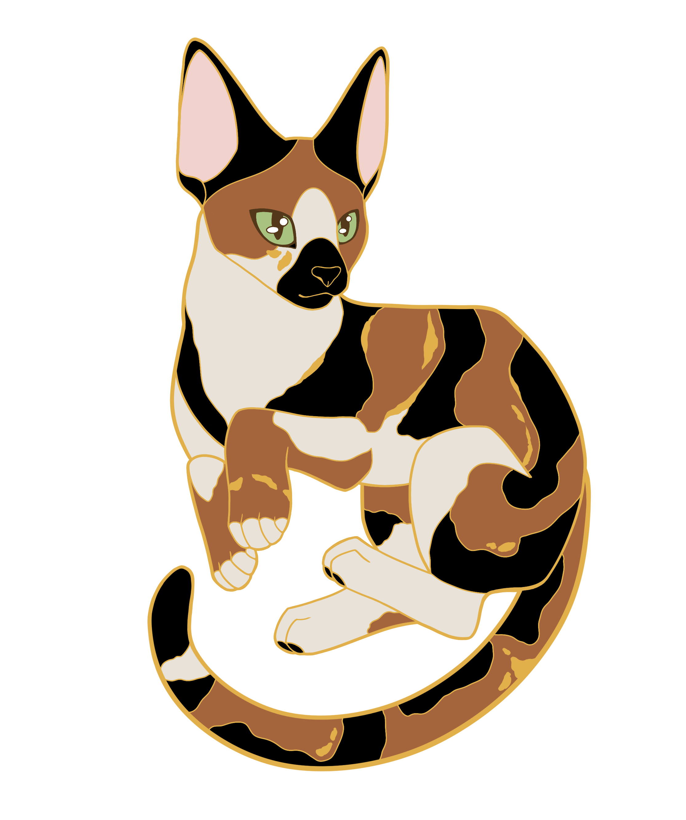 Calico OSH Pin	