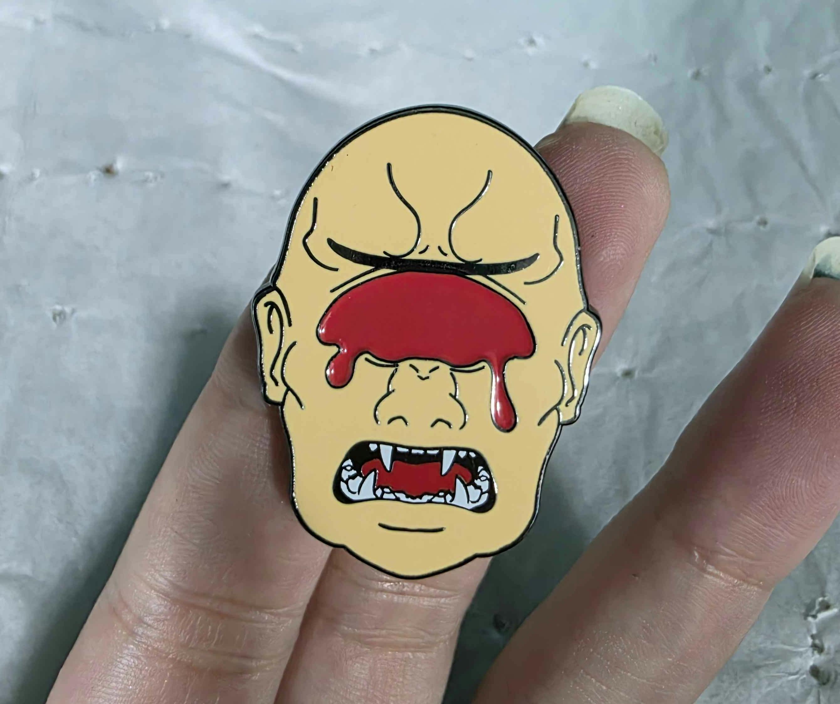Polyphemus Enamel Pin
