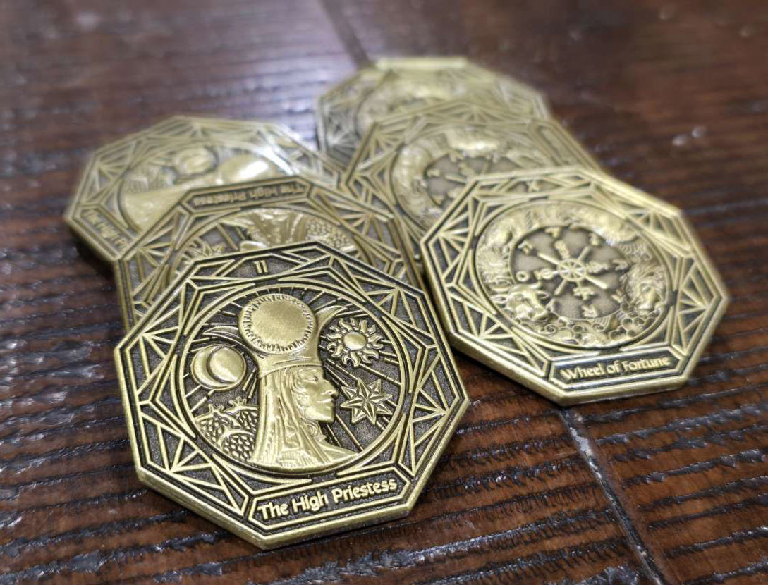 Additional Set - Tarot Coins - Full Set (78 Coins)