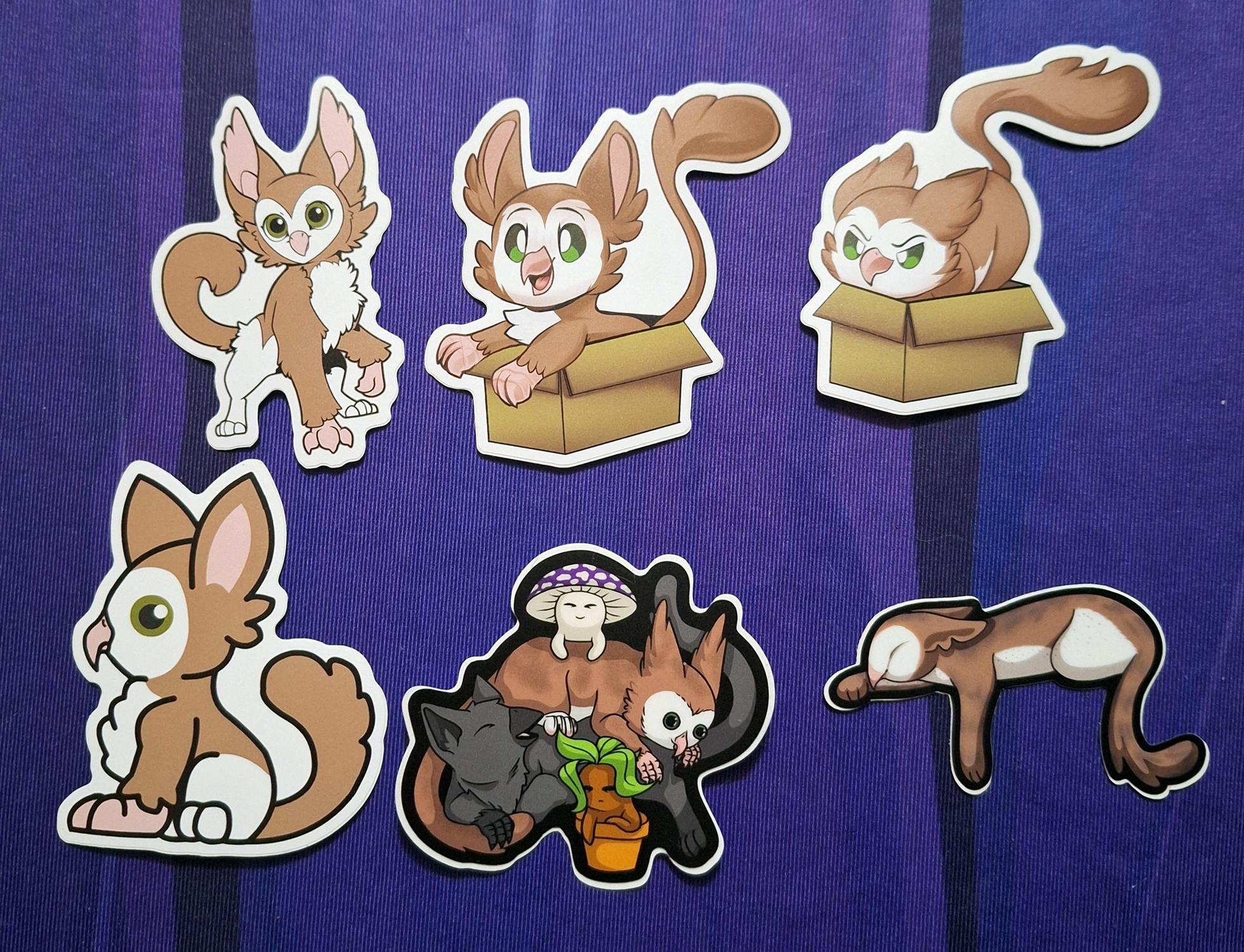 Athena Sticker Set