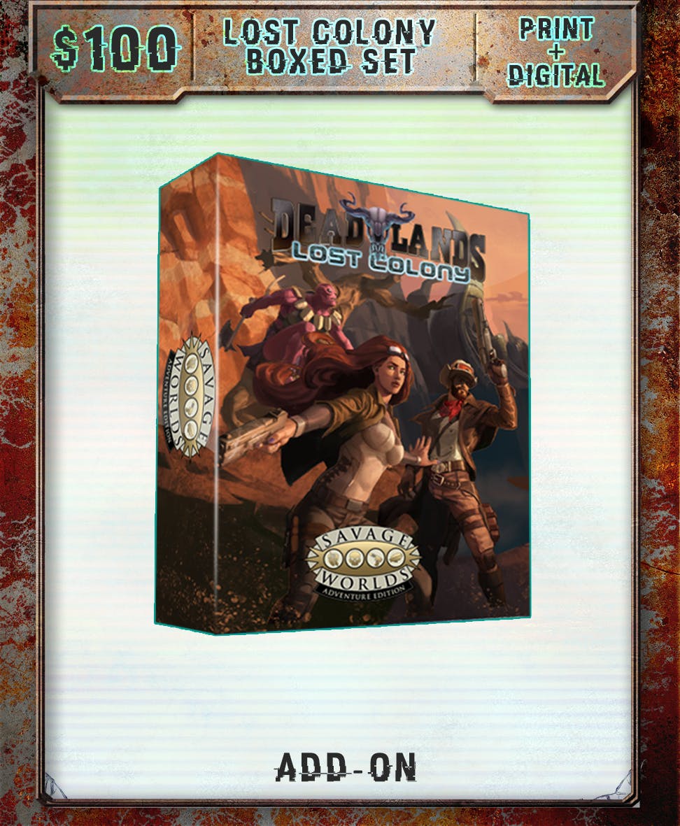 Deadlands: Lost Colony Boxed Set (Print+Digital)