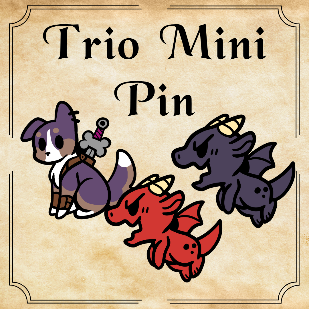 Trio Mini Pin Pack