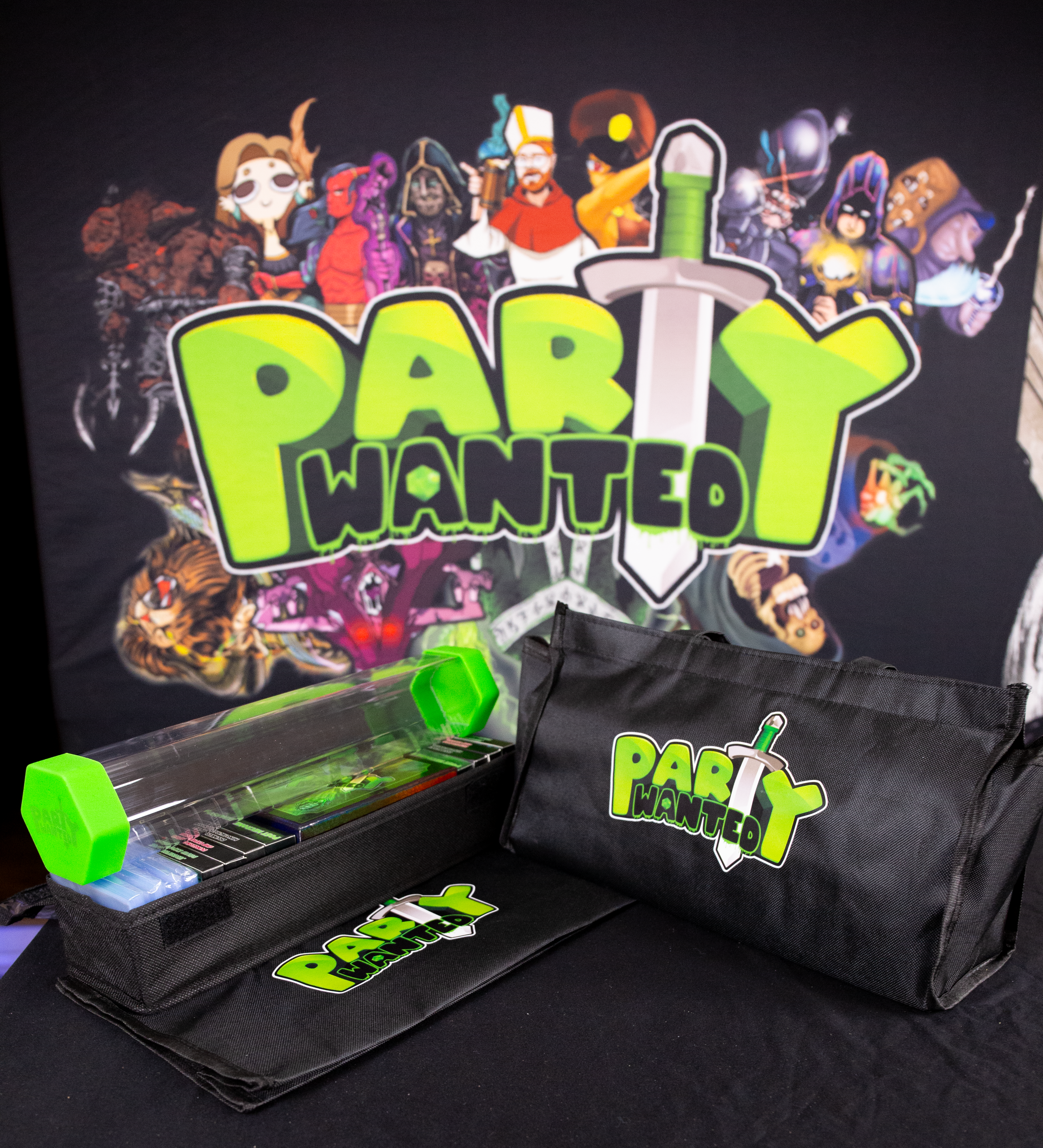 Party Wanted Tote and playmat tube!