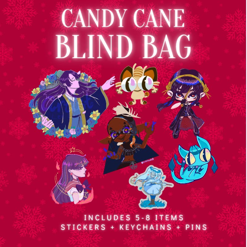 Large Candy Cane- Blind Bag