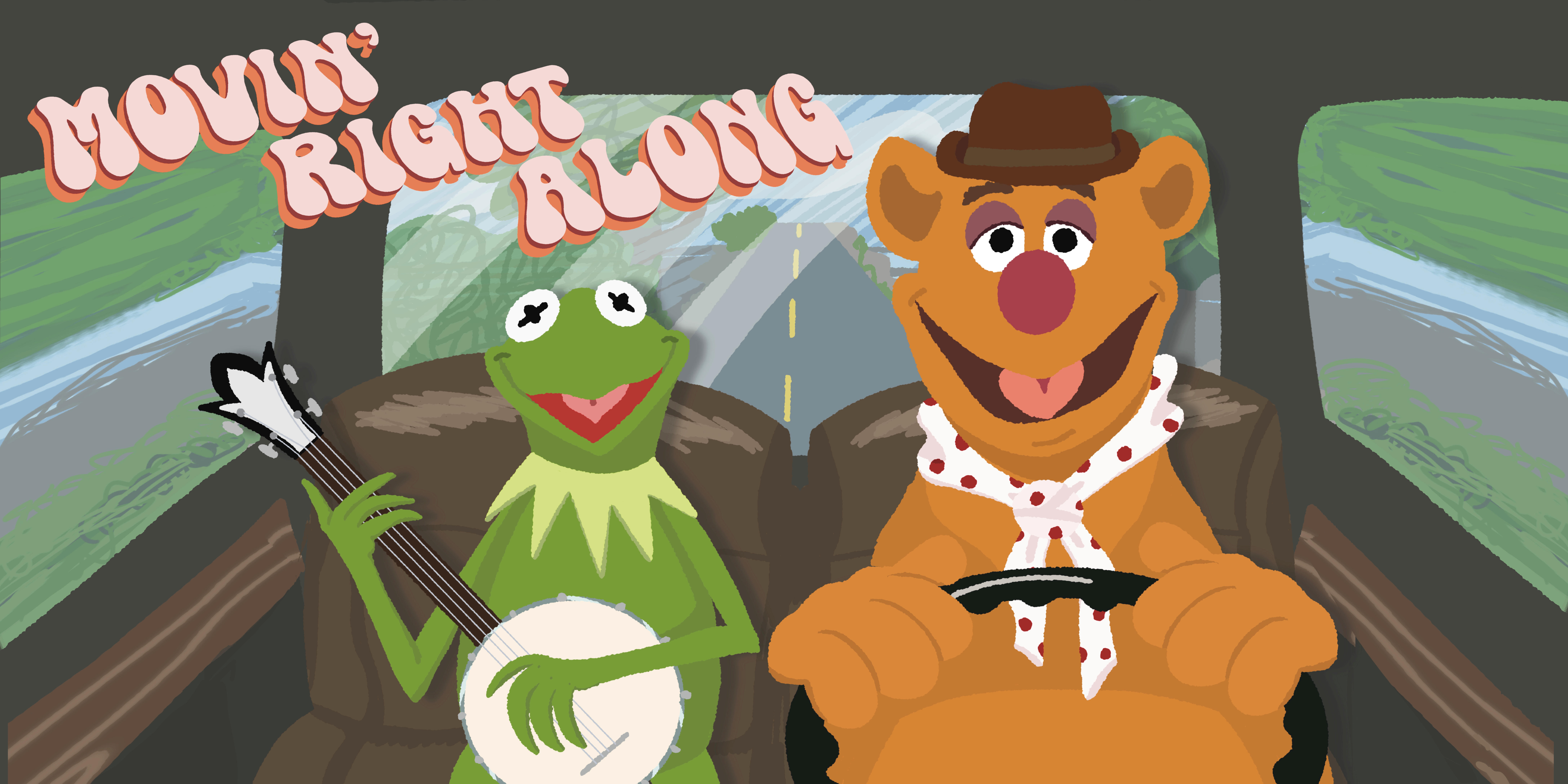 PRE-ORDER Frog and Bear Beach Towel