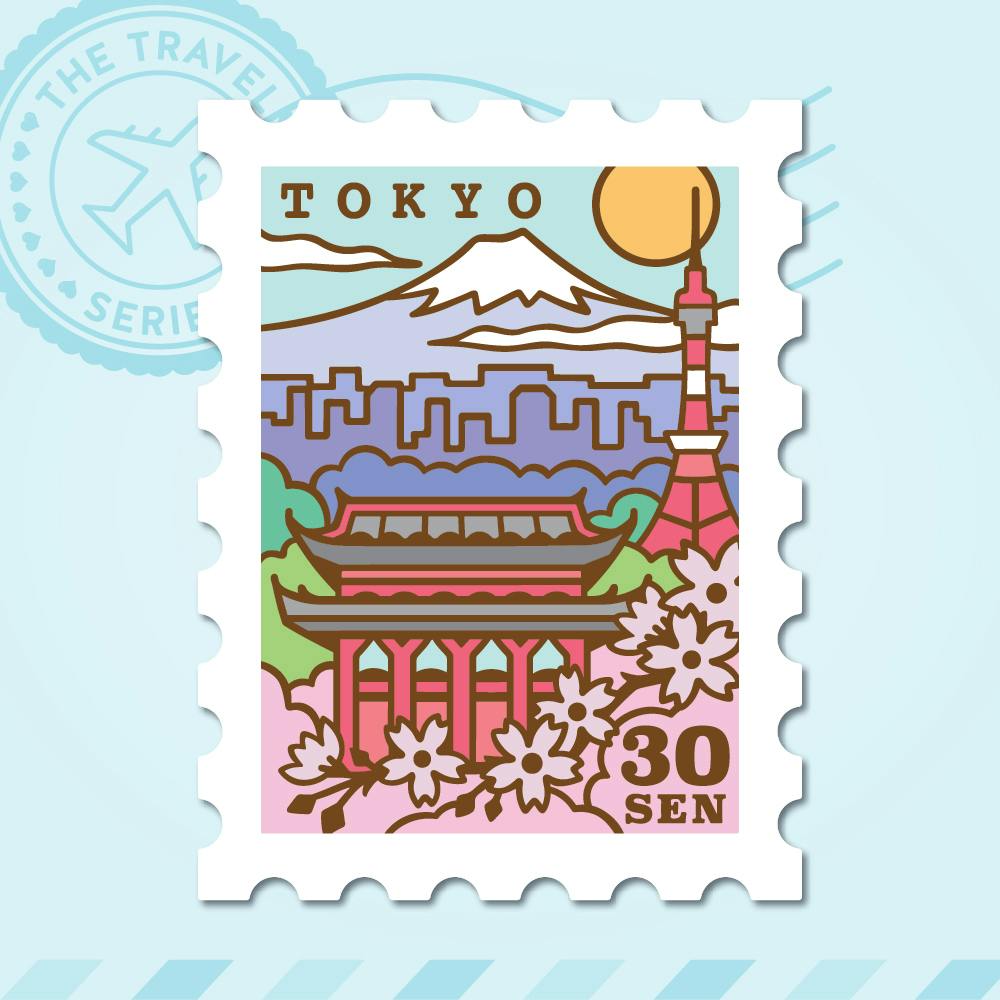 Tokyo Jumbo Vinyl Sticker