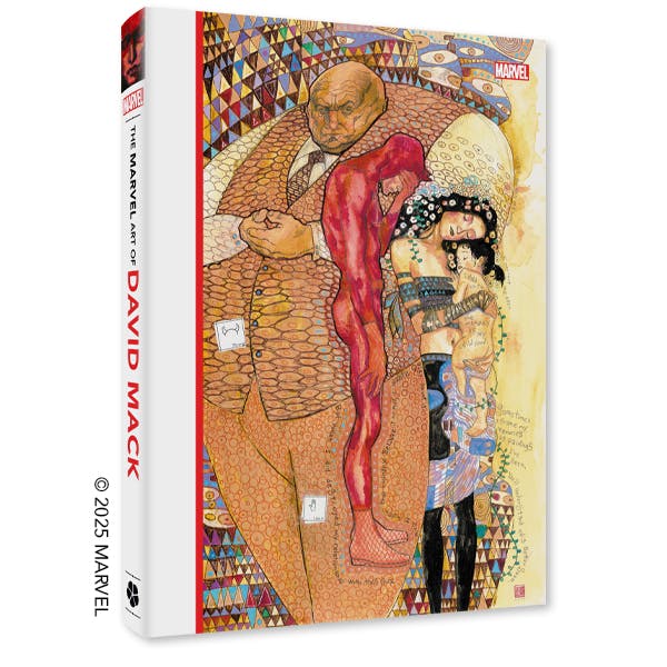 The Marvel Art of DAVID MACK - Dust Jacket Edition