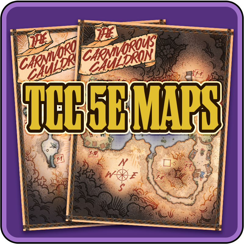 The Carnivorous Cauldron Map Pack (5e)