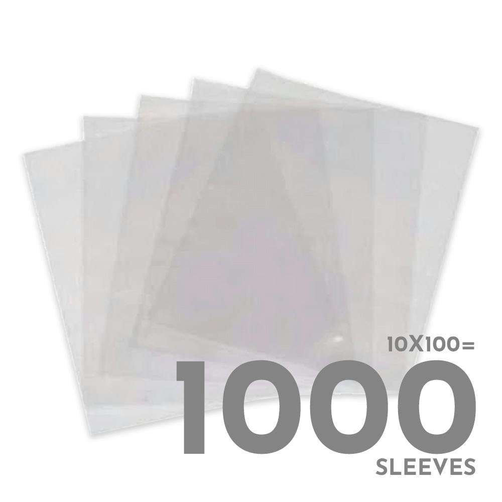 Square Sleeve (10 Packs) - 1000 Sleeves