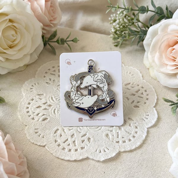 A Twins Dolphin & Anchor