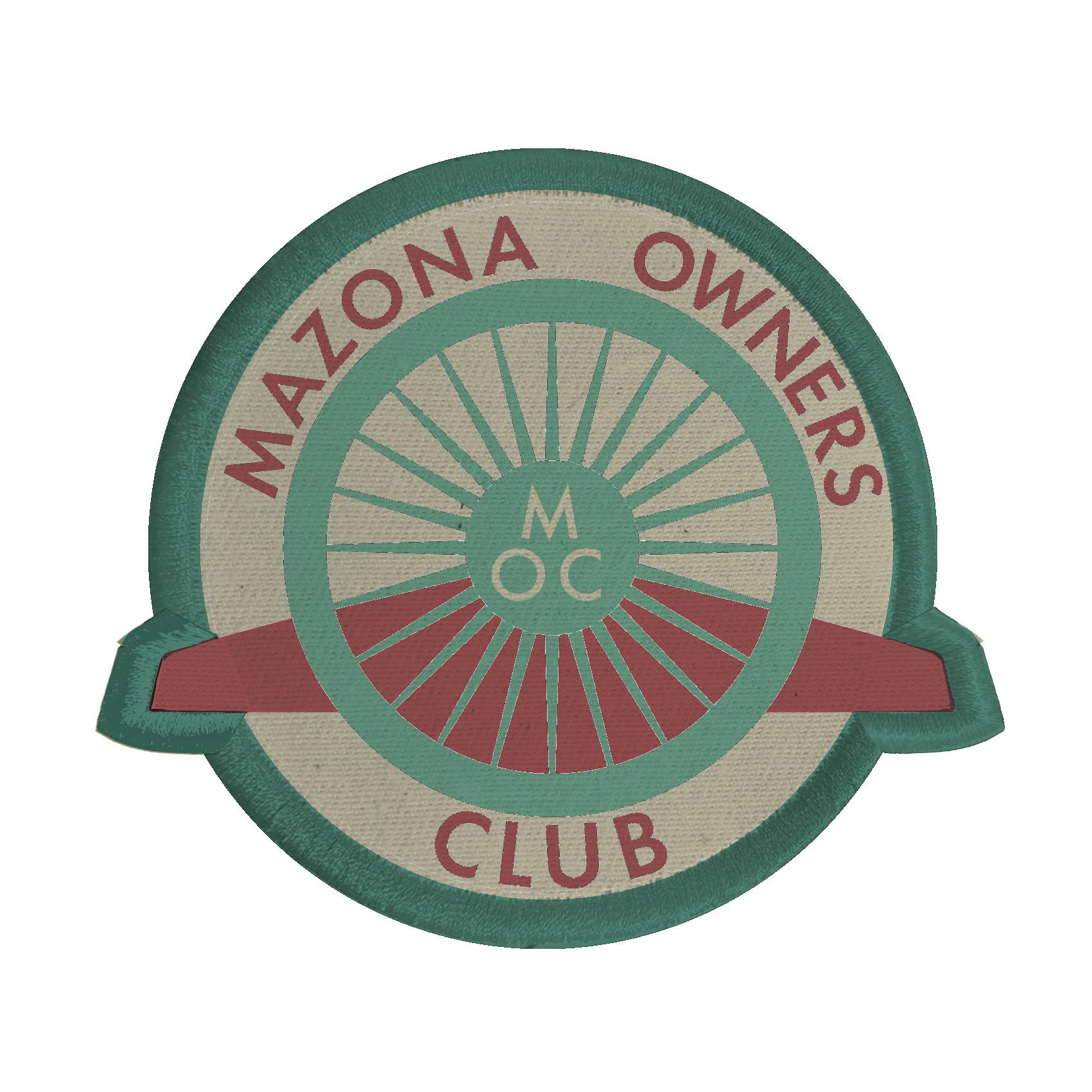 Mazona Owner's Club Patch