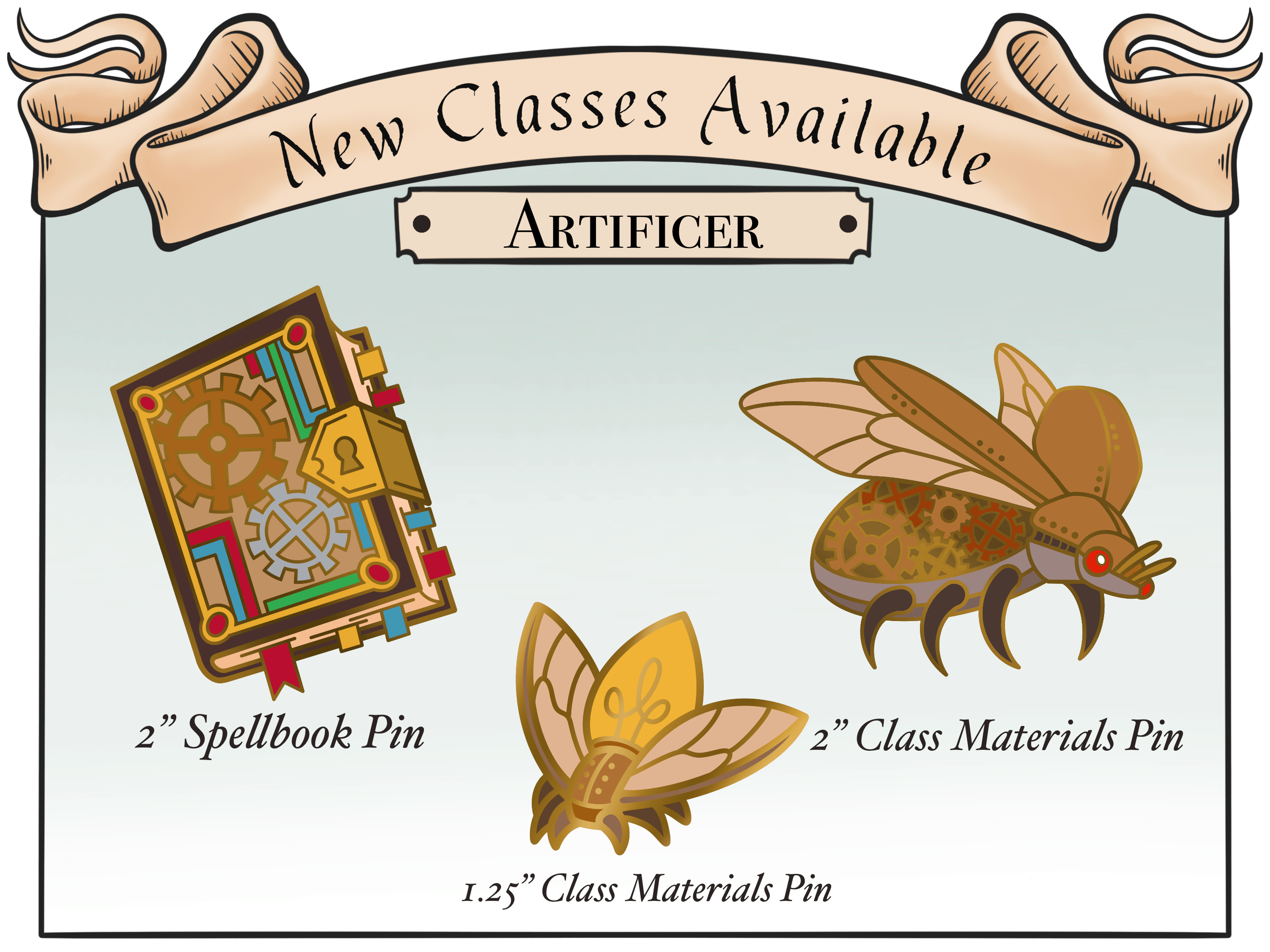 New Classes Available! Artificer Major
