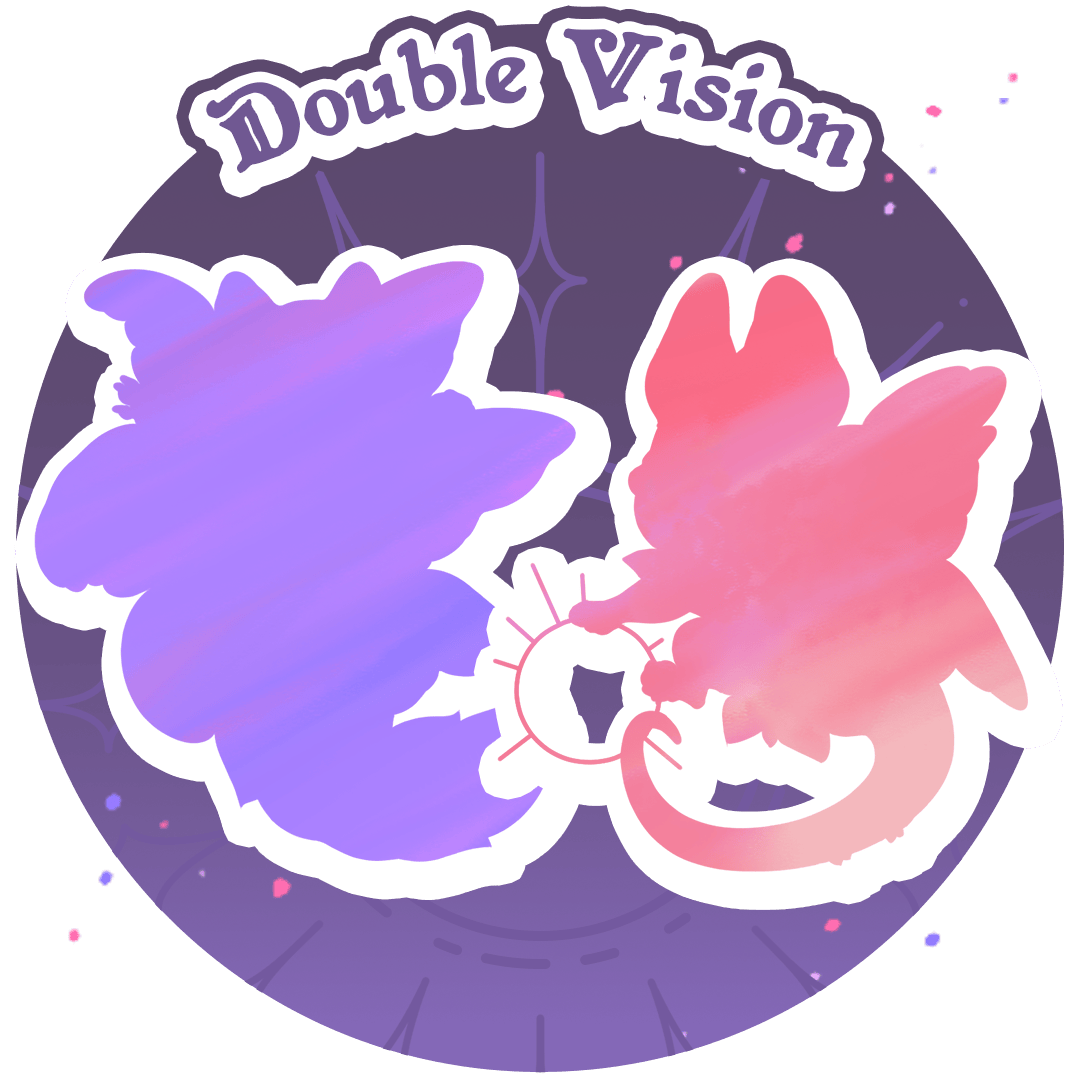 👀 Double Vision | 2 Critter Pins