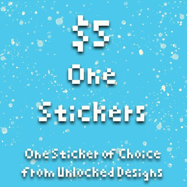 One (1) Sticker