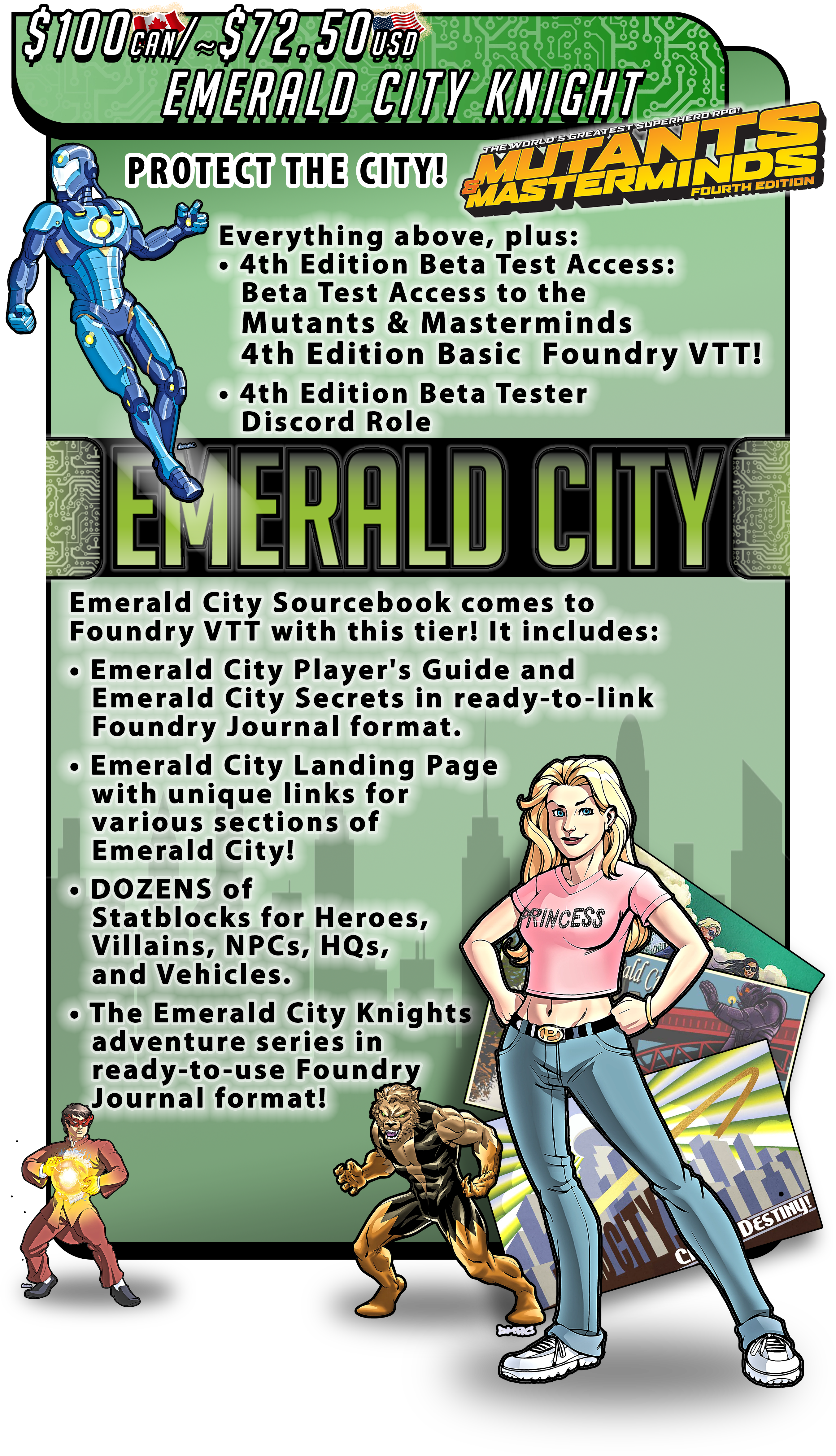 EMERALD CITY KNIGHT
