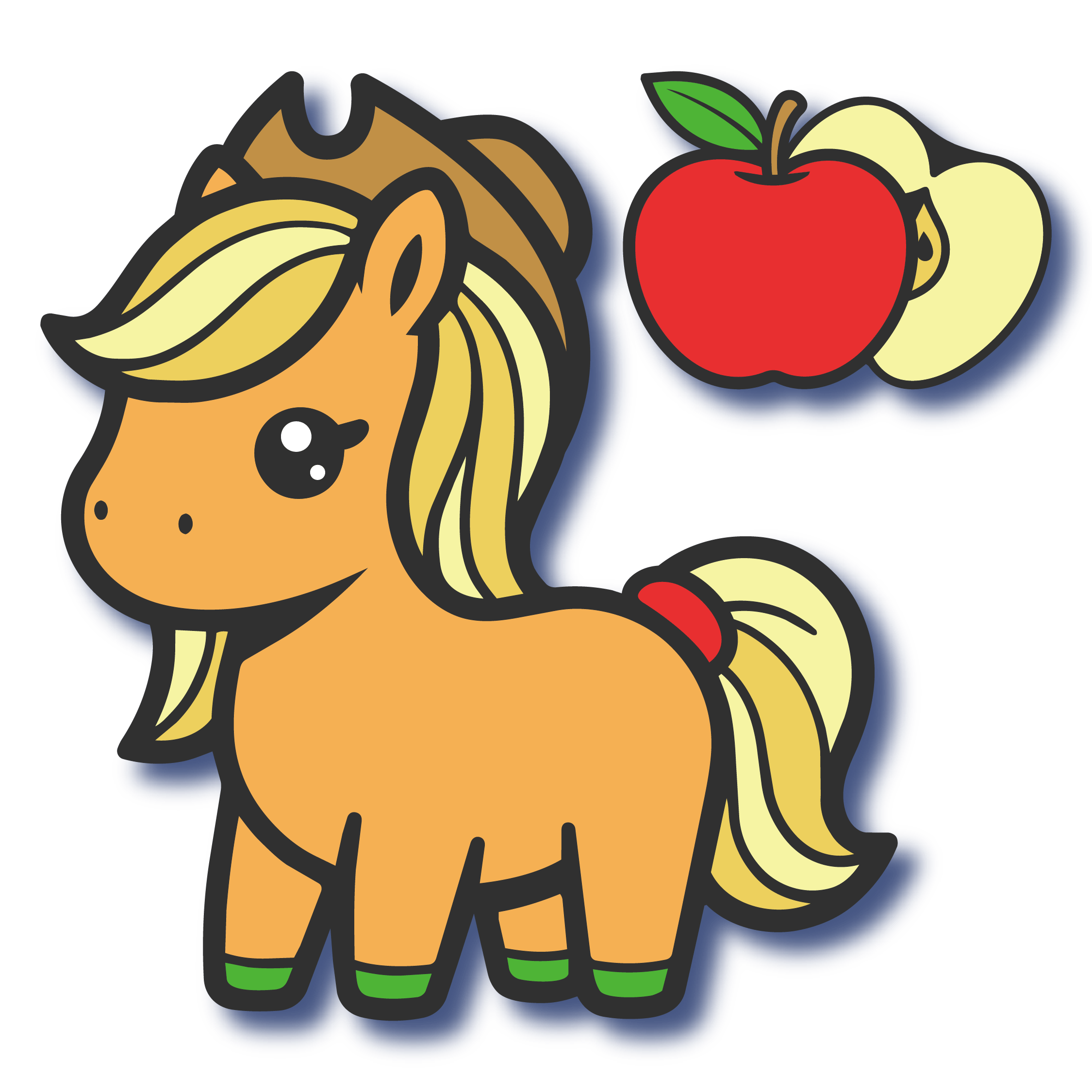 Fruit Farmer & Mini Apple Pin