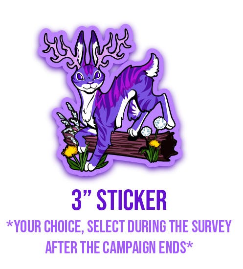 3" Myth Monster Sticker