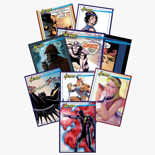 Nexus Trading Card Set (9 Cards)