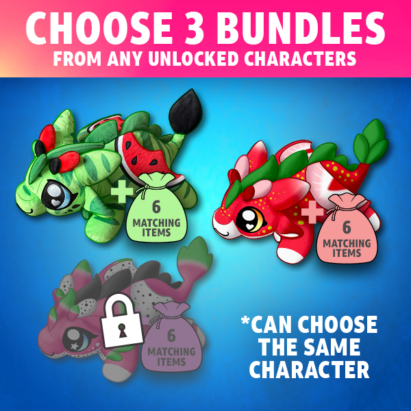 Three Character Bundles (YOUR CHOICE)